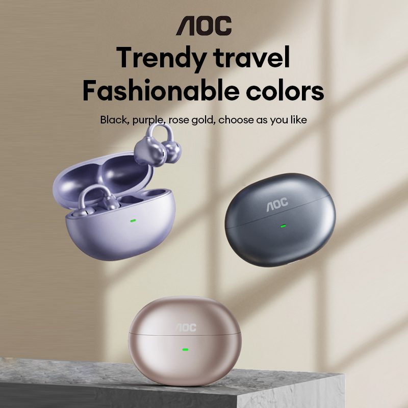 Headphones Wireless - Auriculares inalámbricos Bluetooth AOC ACD2544 con