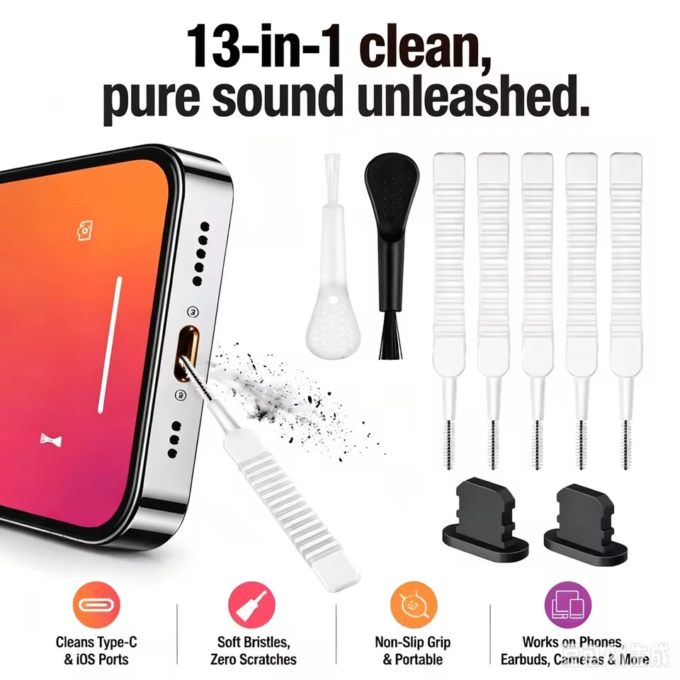Usb Charger - Kit de Limpieza para Altavoz y