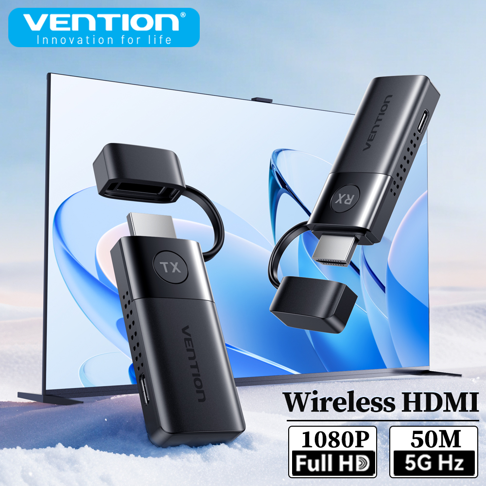 Hdmi Adapter - Vention Transmisor y receptor HDMI inalámbrico