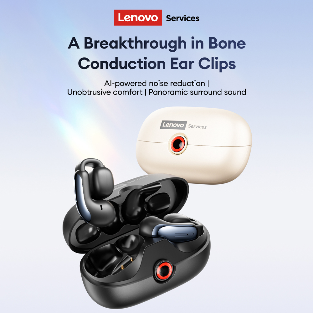 Lenovo LES-108 conducción ósea - Headphones Wireless reseña y precio