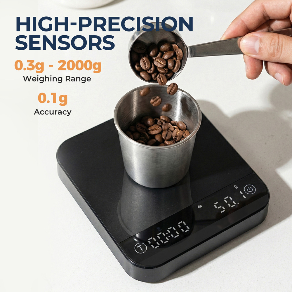 Báscula de Café Portátil con P - Power Bank reseña y precio