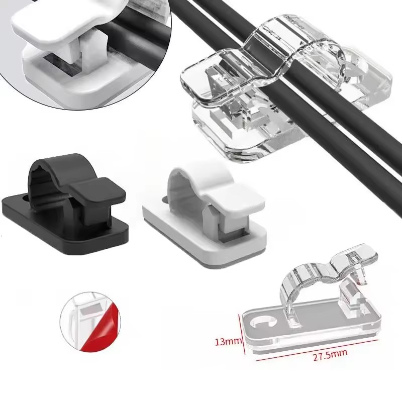 Clips autoadhesivos para cable - Cable Organizer reseña y precio
