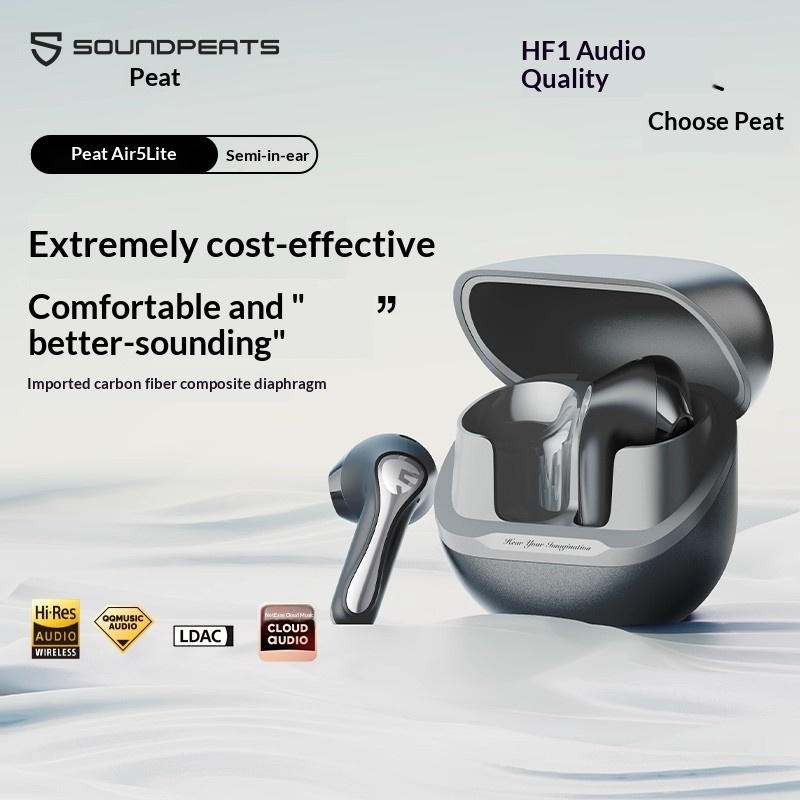 SoundPEATS Air5 Lite Bluetooth - Headphones Wireless reseña y precio