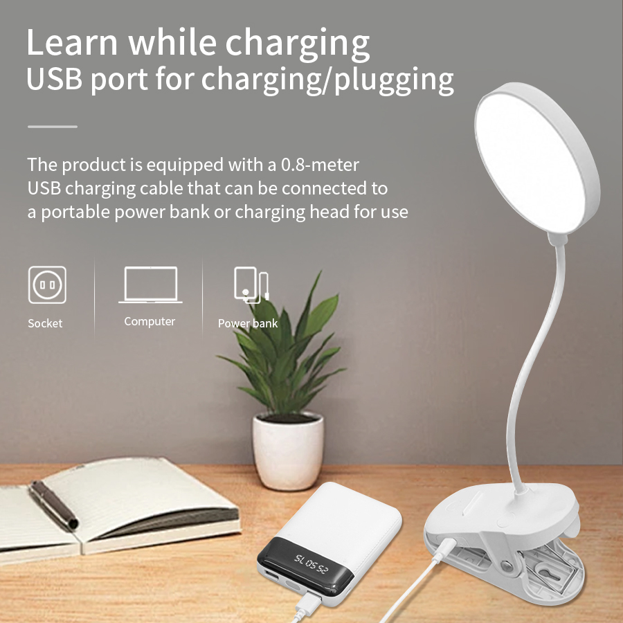 Lámpara de Escritorio LED con  - Phone Holder reseña y precio
