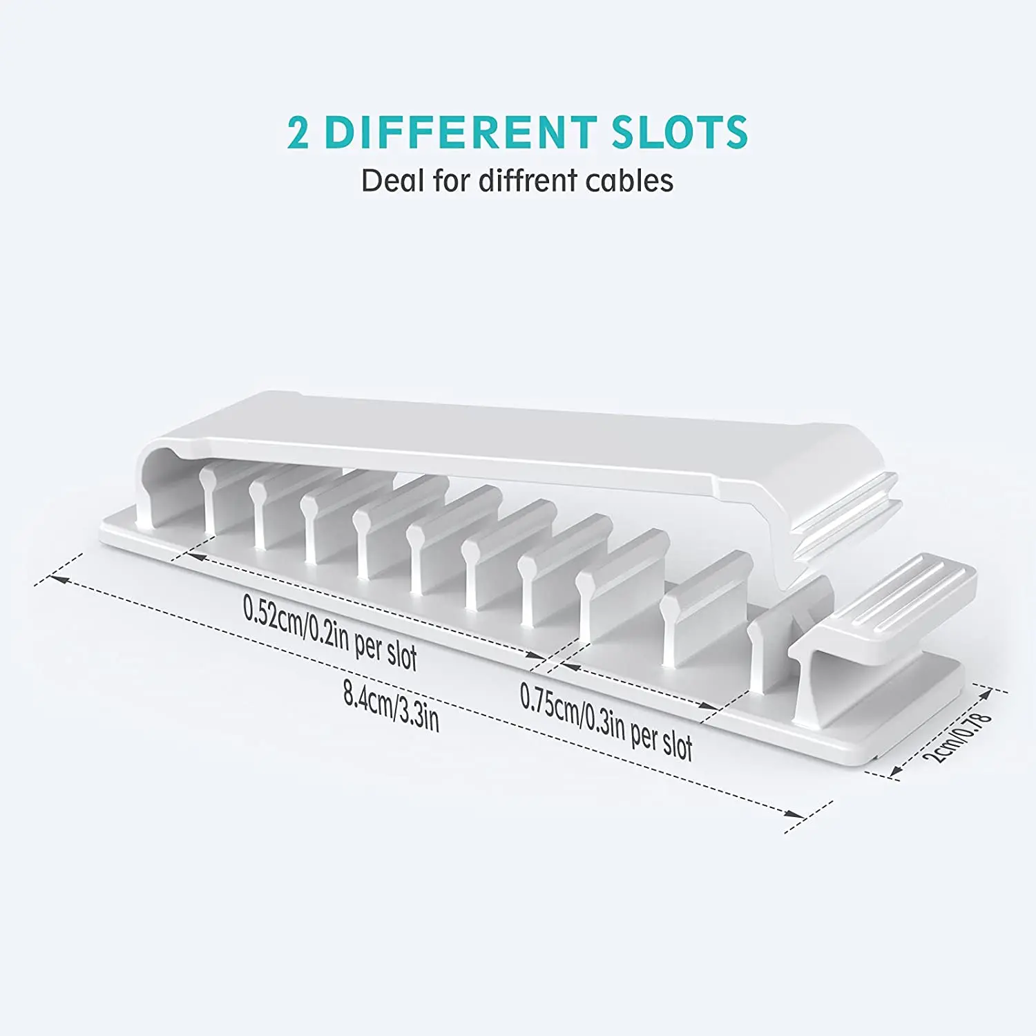 Organizador de cables, soporte - Cable Organizer reseña y precio